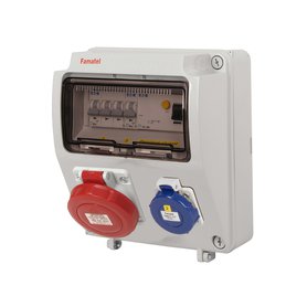 v0756_DESteckdosenkombination, abgesichert, FI-Schalter 40/4/003-A, IP65